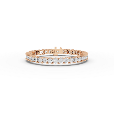 10.00 Ct Apx Round Tennis Bracelet Diamond