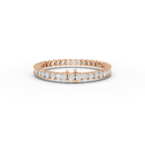 10.00 Ct Apx Round Tennis Bracelet Diamond