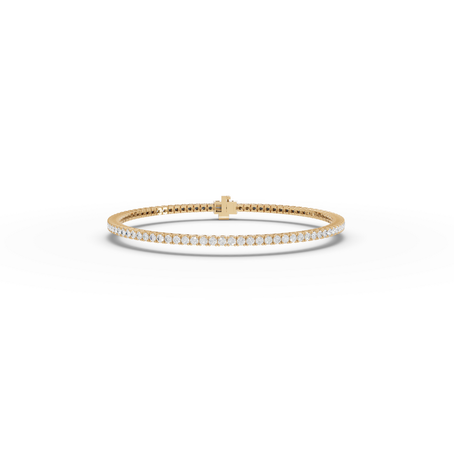 2.00 Ct Apx Round Tennis Bracelet Diamond