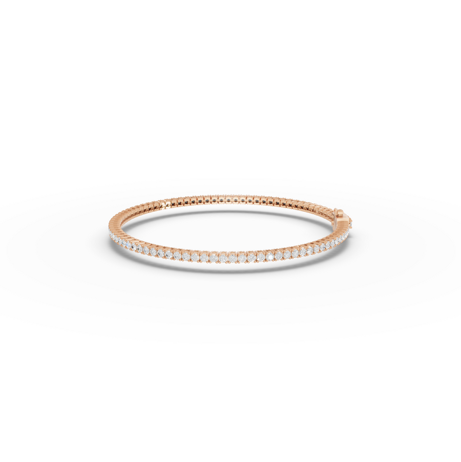 2.00 Ct Apx Round Tennis Bracelet Diamond