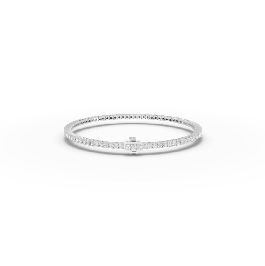 2.00 Ct Apx Round Tennis Bracelet Diamond