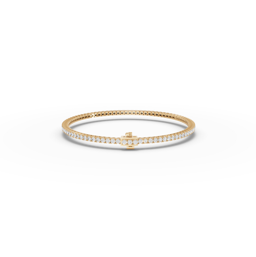 2.00 Ct Apx Round Tennis Bracelet Diamond