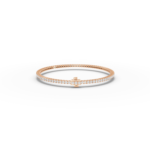 2.00 Ct Apx Round Tennis Bracelet Diamond