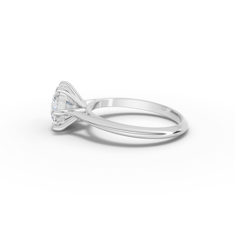 1.50 Ct Round Six-Prong Solitaire Engagement Ring