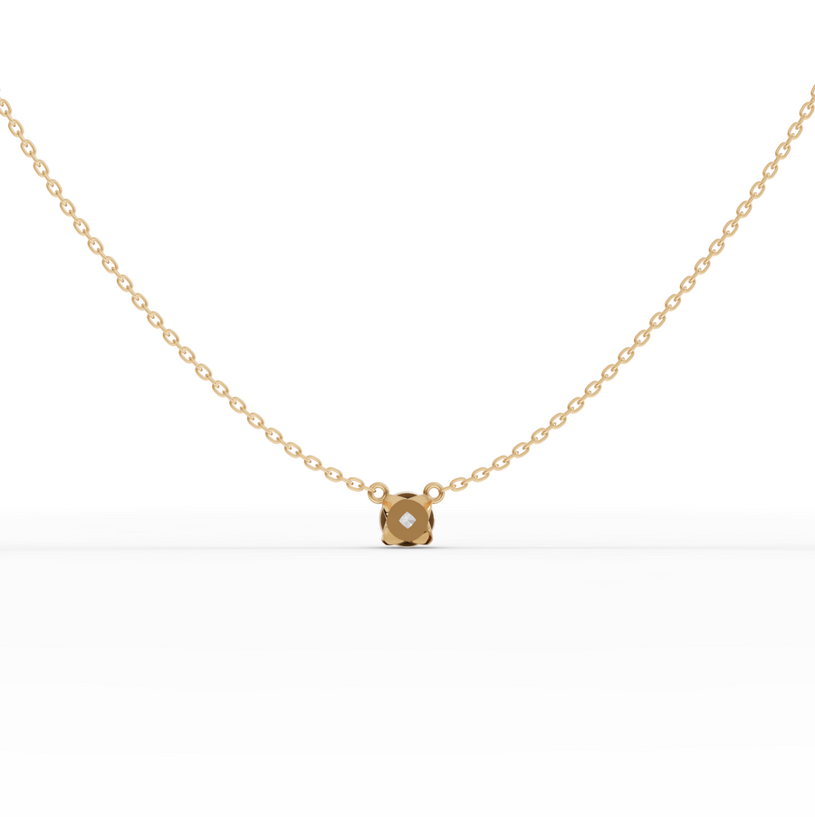 1.00 Ct Round Solitaire Pendant