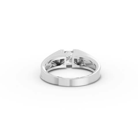 1.00 CT Princess Prong Lab Diamond Men’s Ring