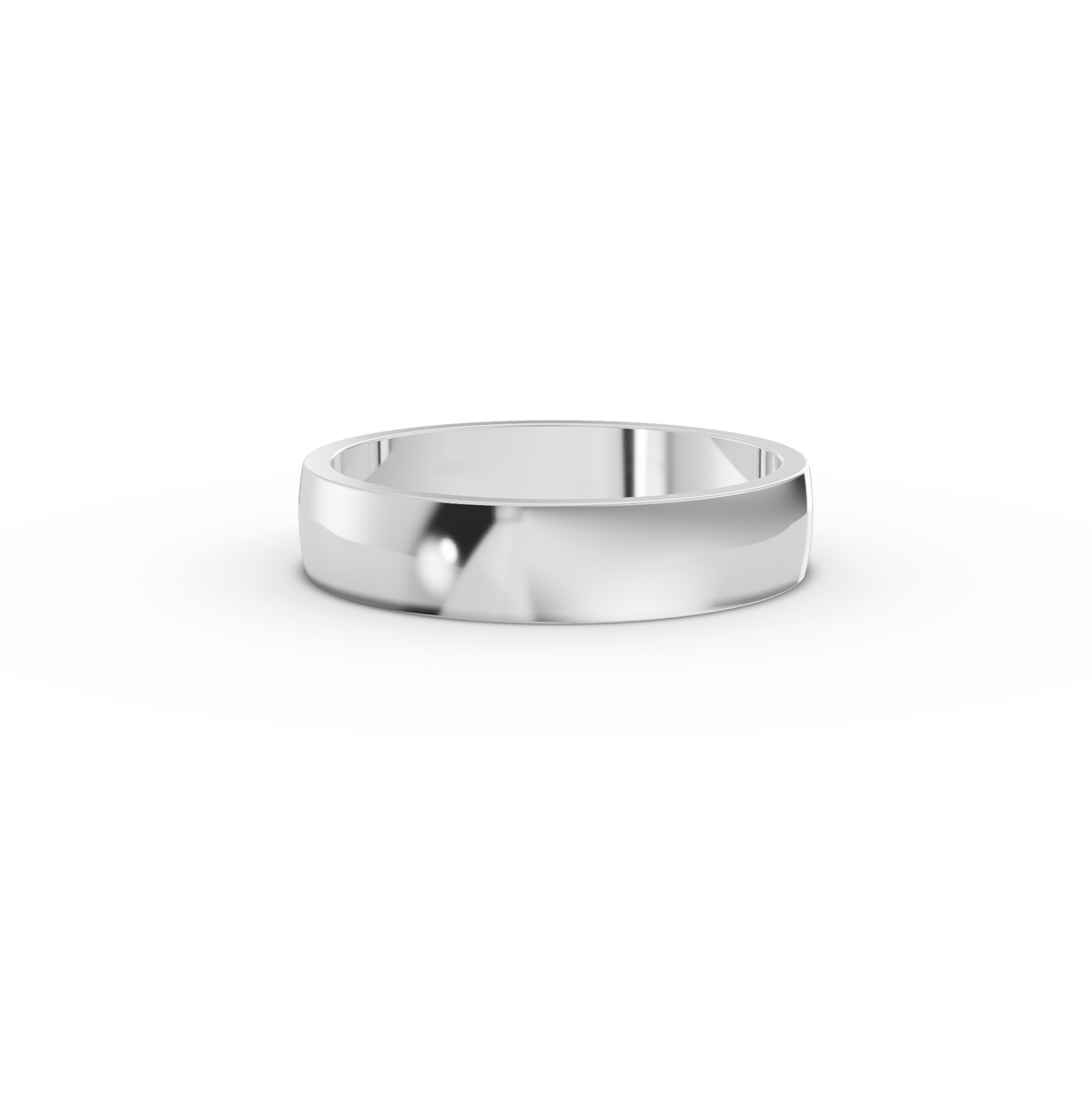 Classic Polished Men’s Gold Band
