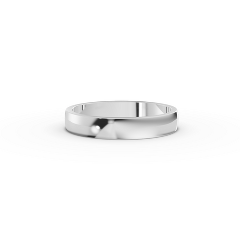 Classic Polished Gold Wedding Band for Men