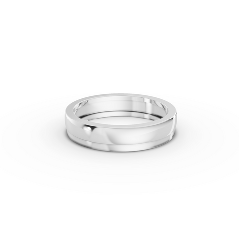 Two-Tone Classic Gold Band