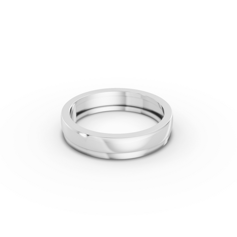 Two-Tone Classic Gold Band
