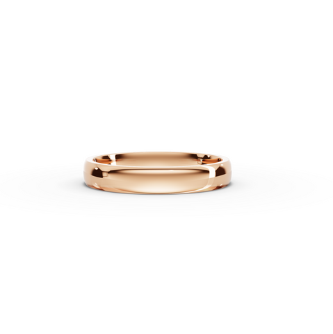 Classic Slim Domed Women's Wedding Band