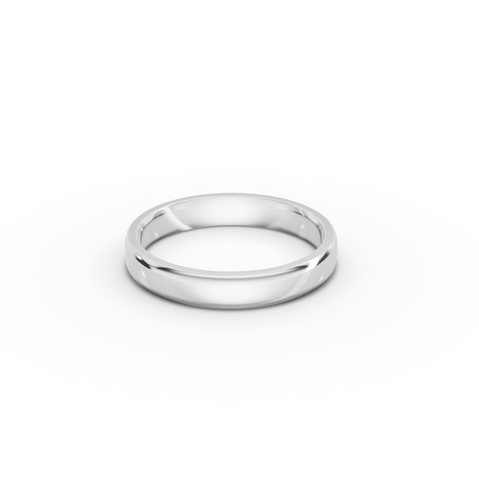 Classic Slim Domed Women's Wedding Band