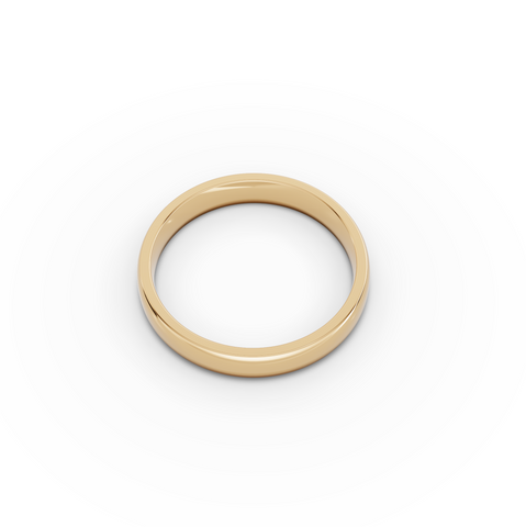 Classic Slim Domed Women's Wedding Band