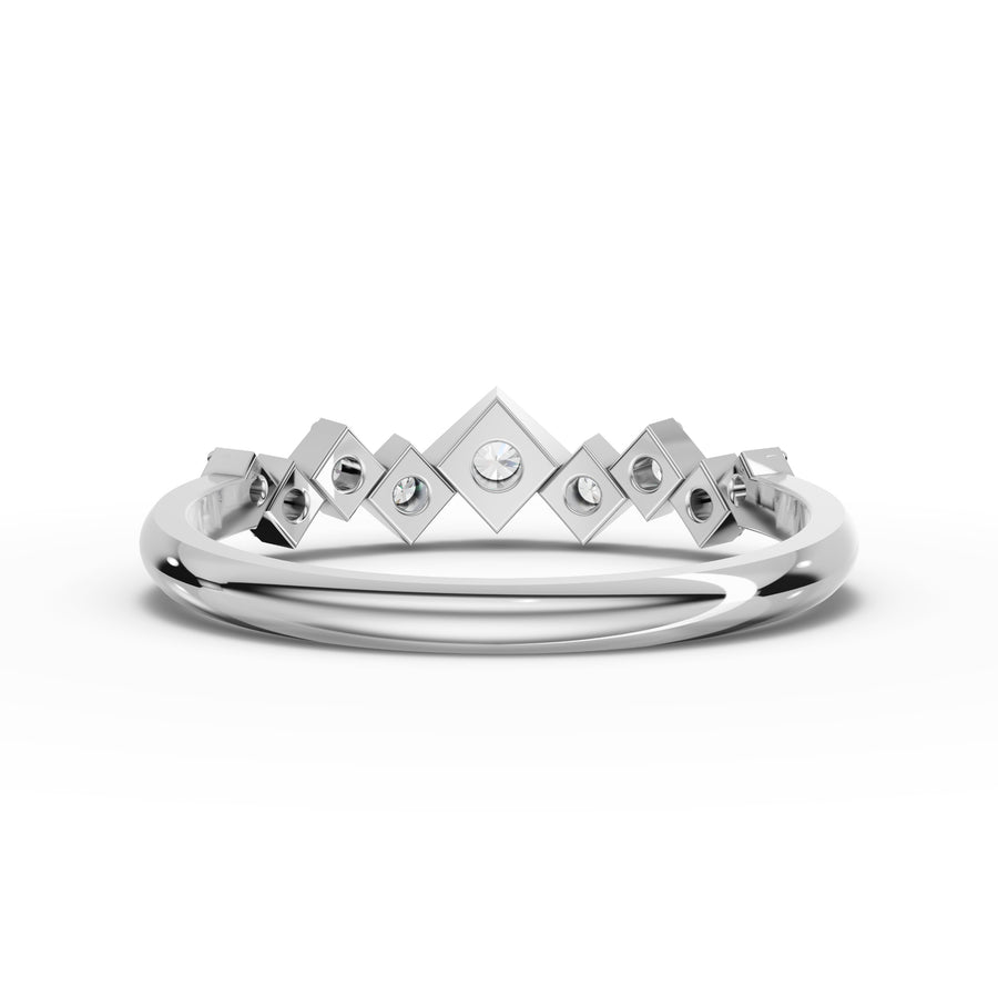0.30 Ct Round Lab Diamond Eternity Ring