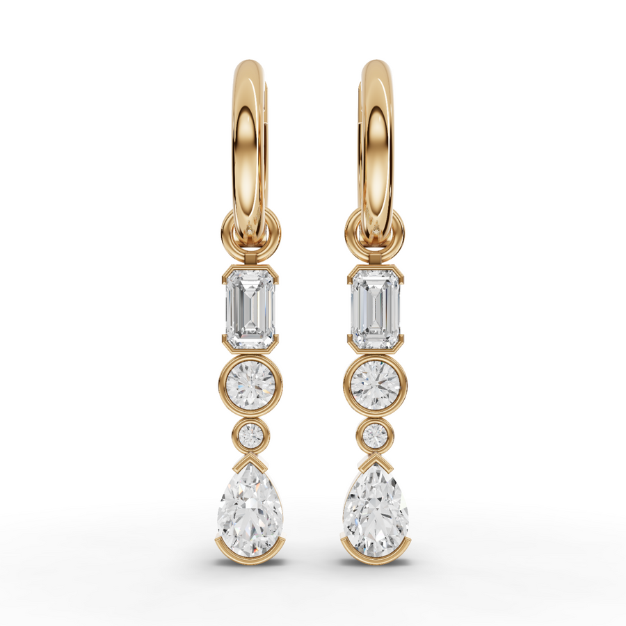 2.85 Ct Mixed Shape Lab Diamond Set
