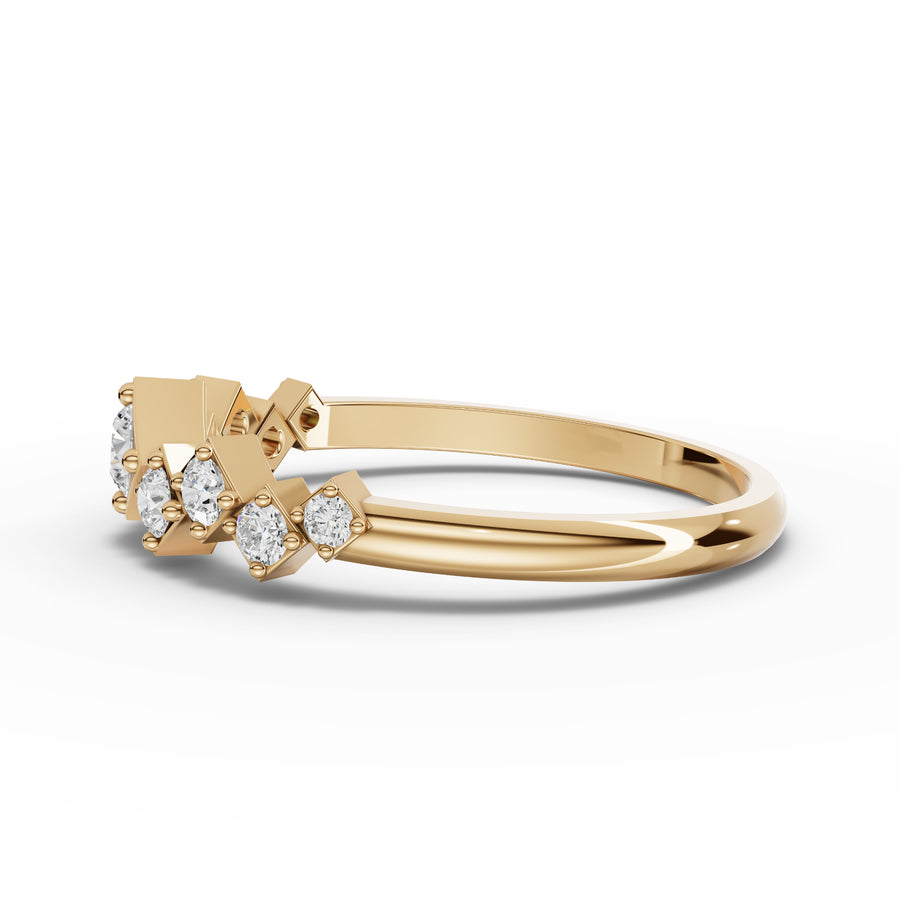 0.30 Ct Round Lab Diamond Eternity Ring