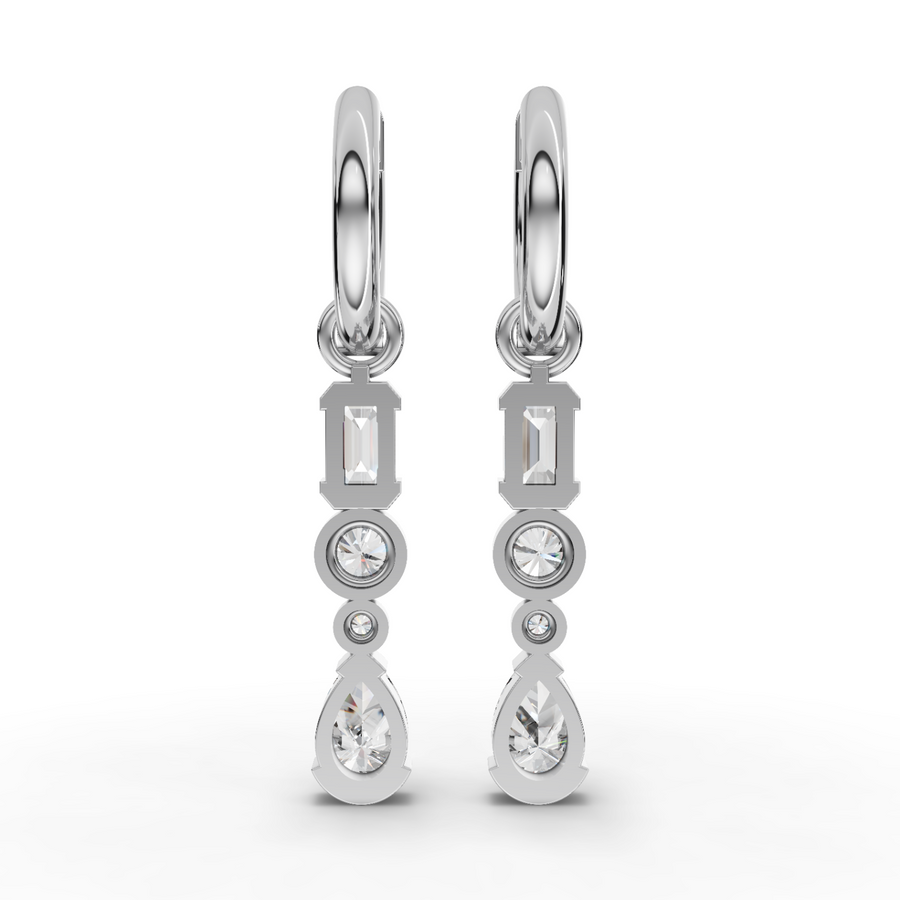 2.85 Ct Mixed Shape Lab Diamond Set