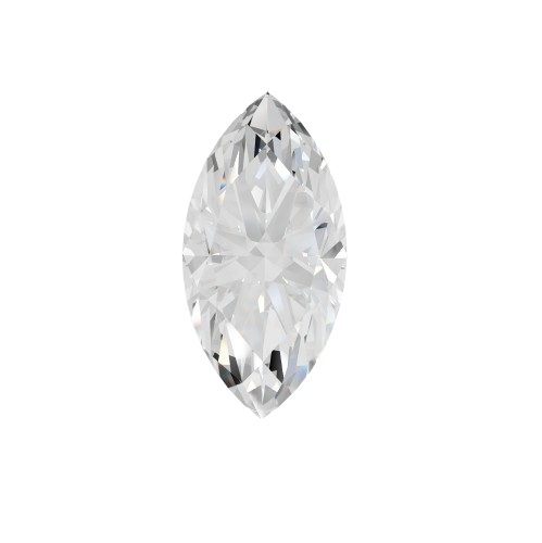 Marquise cut lab-grown diamond ring