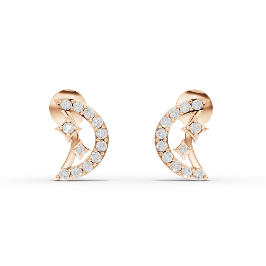 1.09 Ct Round Statement Lab Diamond Set