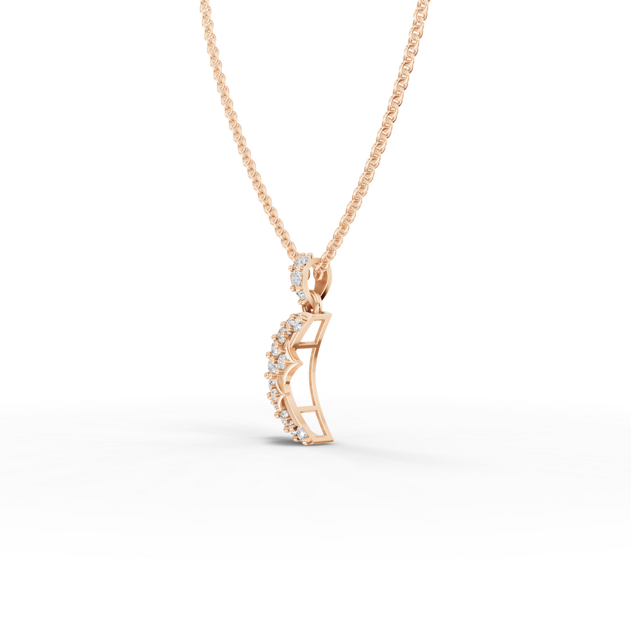 0.40 Ct Round Lab Diamond Statement Pendant
