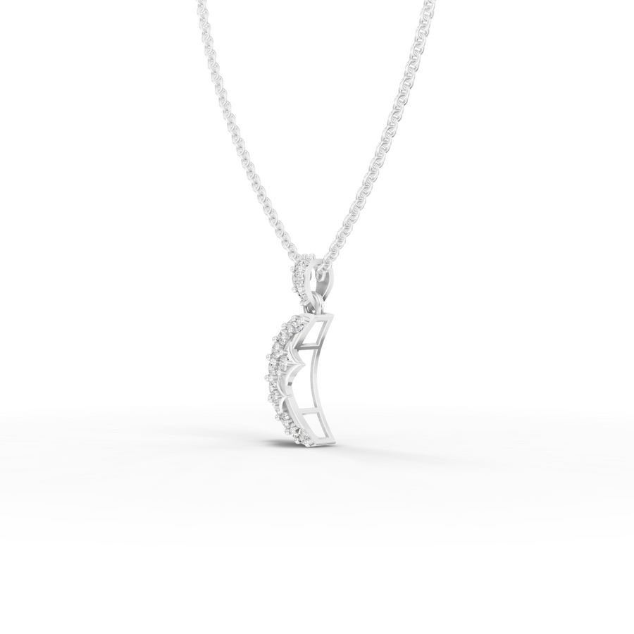 0.40 Ct Round Lab Diamond Statement Pendant