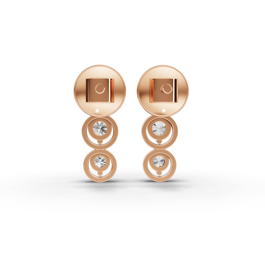 2.34 Ct Round Bezel Lab Diamond Set