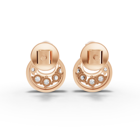 Statement Pear Shaped Lab Grown Diamond Drop Earrings