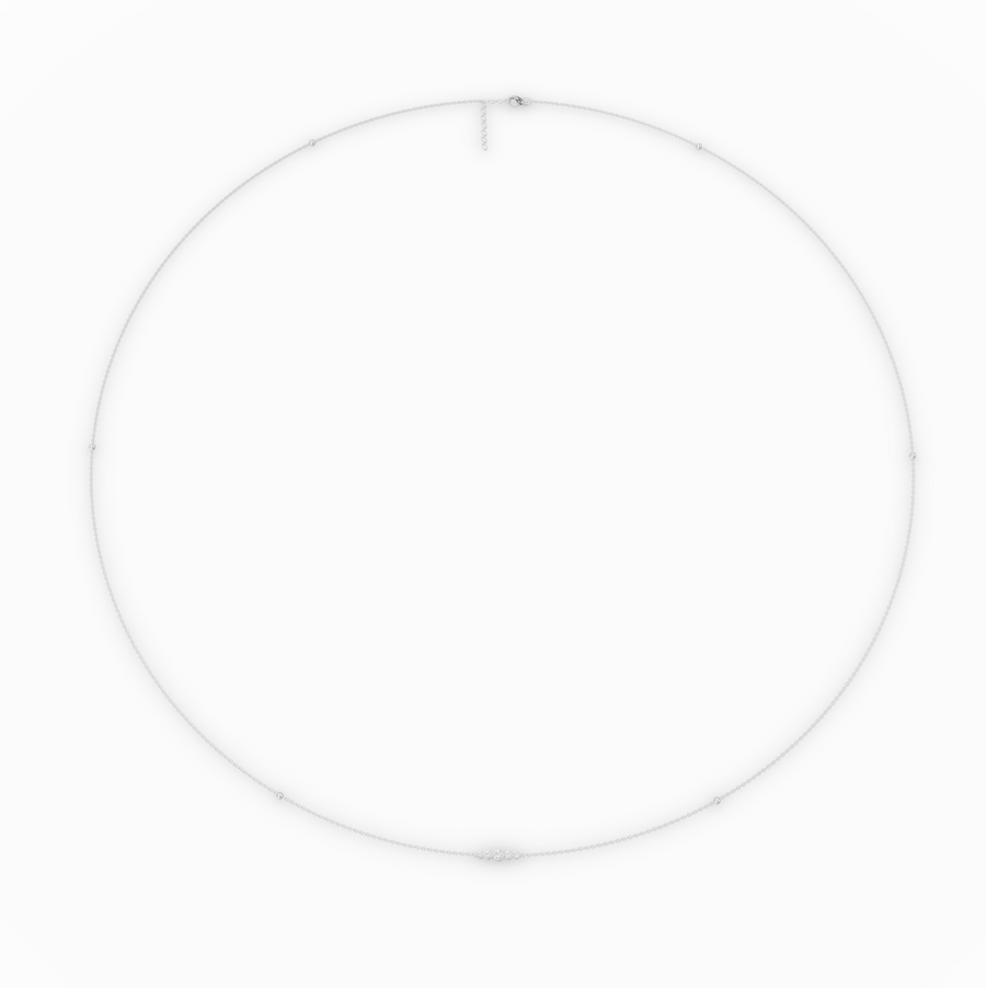 0.57 CT Five-Stone Lab Diamond Belly Chain
